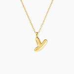 Collier Feliciane Acier Dor&eacute; - Cadeaux de naissance Femme | Histoire d&rsquo;Or