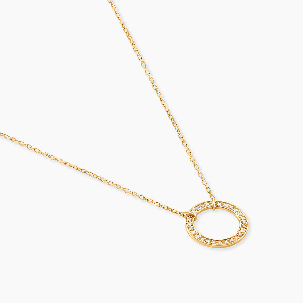 Collier Aislin Or Jaune Diamant - Colliers Femme | Histoire d&rsquo;Or