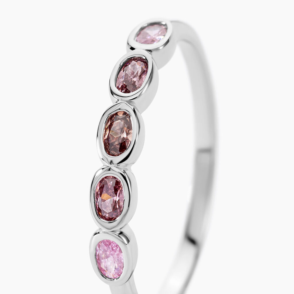 Bague Ilvaae Argent Blanc Oxyde De Zirconium - Bagues avec pierre Femme | Histoire d&rsquo;Or