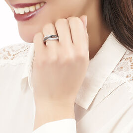 Bague Bethany Argent Blanc Oxyde De Zirconium - Bagues avec pierre Femme | Histoire d’Or