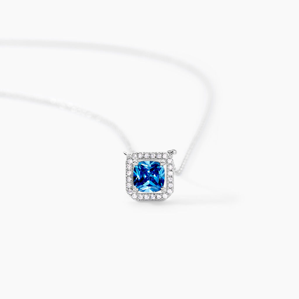 Collier Rio Argent Blanc Oxyde De Zirconium - Colliers fantaisie Femme | Histoire d’Or