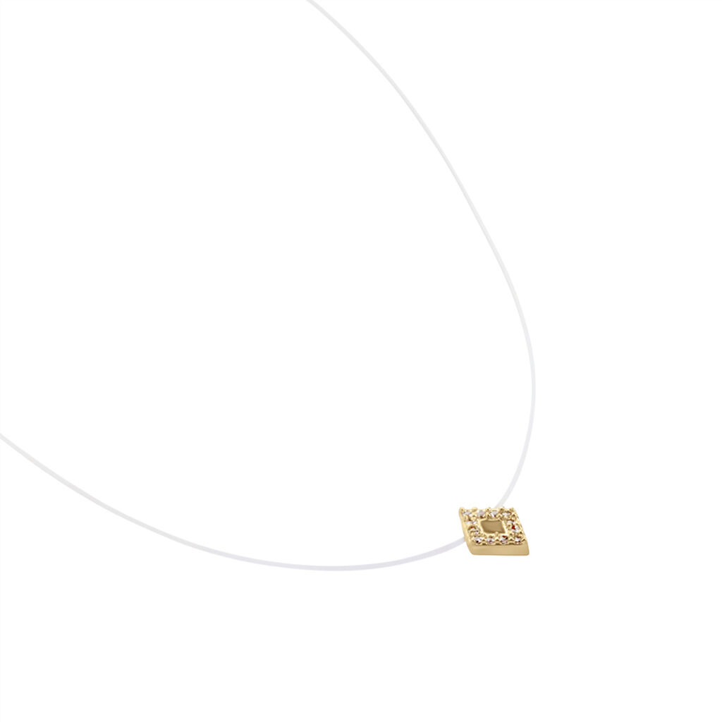 Collier Brody Plaqué Or Jaune Oxydes De Zirconium - Colliers fantaisie Femme | Histoire d’Or