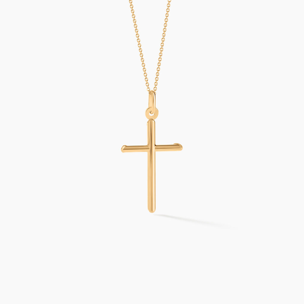 Pendentif Or Jaune Corantin - Pendentifs Bapt&ecirc;me Famille | Histoire d&rsquo;Or