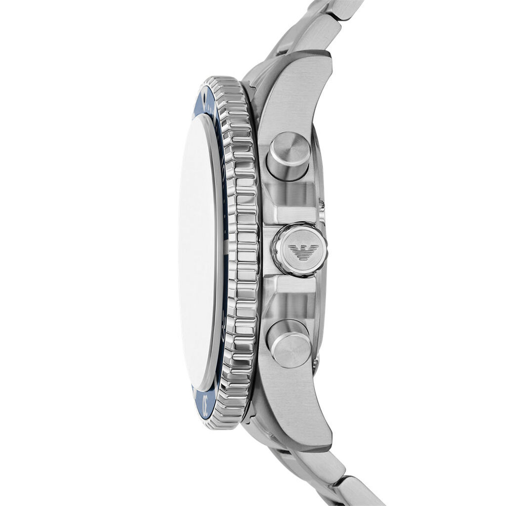 Montre Emporio Armani World Explorer Bleu - Montres Homme | Histoire d’Or