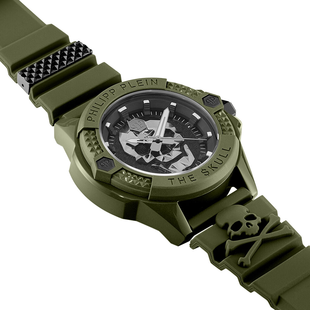 Montre Philipp Plein The Skull Ecoceramic Noir - Montres Homme | Histoire d’Or