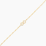 Cha&icirc;ne De Cheville Carlisa Or Jaune - Cha&icirc;nes de cheville Femme | Histoire d&rsquo;Or