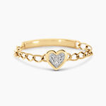 Bague Mahe Or Jaune Diamant - Bagues avec pierre Femme | Histoire d&rsquo;Or