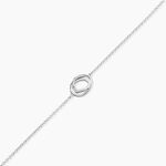 Bracelet Paros Argent Blanc - Bracelets Femme | Histoire d&rsquo;Or