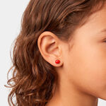 Boucles D'oreilles Puces Eve Or Jaune - Clous d'oreilles Enfant | Histoire d&rsquo;Or