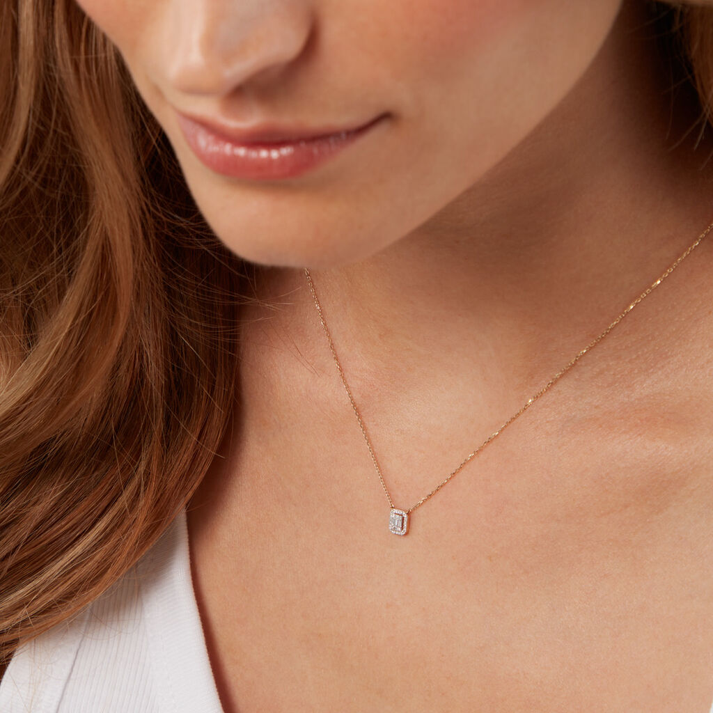 Collier Collection 1986 Or Jaune Diamant - Colliers Femme | Histoire d’Or