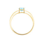 Bague Solitaire Arzula Or Jaune Topaze - Bagues solitaires Femme | Histoire d&rsquo;Or