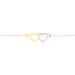Bracelet Eleno Or Bicolore - Bracelets Coeur Femme | Histoire d’Or