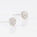 Boucles D'oreilles Puces Teani Or Blanc Diamant - Clous d'oreilles Femme | Histoire d’Or