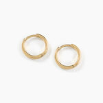 Cr&eacute;oles Plaqu&eacute; Or Eva - Boucles d'oreilles cr&eacute;oles Femme | Histoire d&rsquo;Or