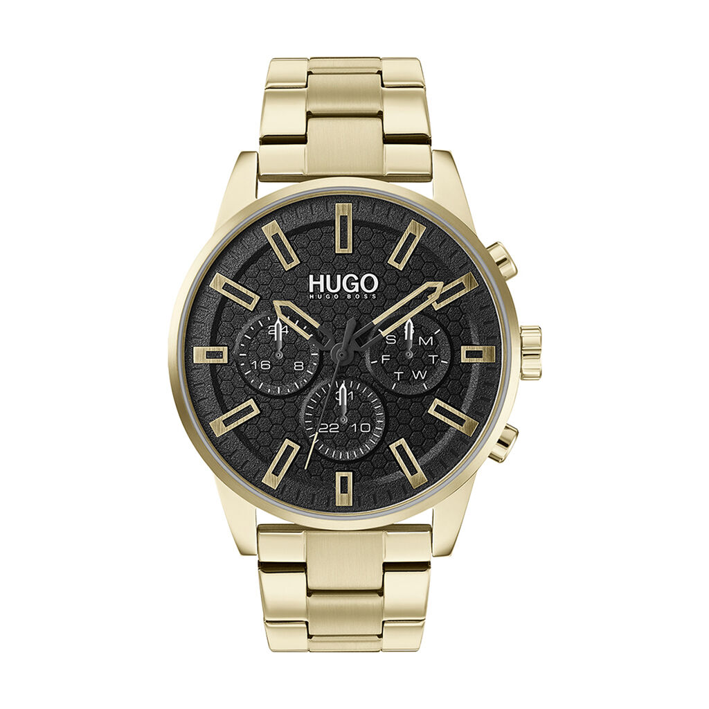 Montre Hugo Seek Noir - Montres Homme | Histoire d’Or