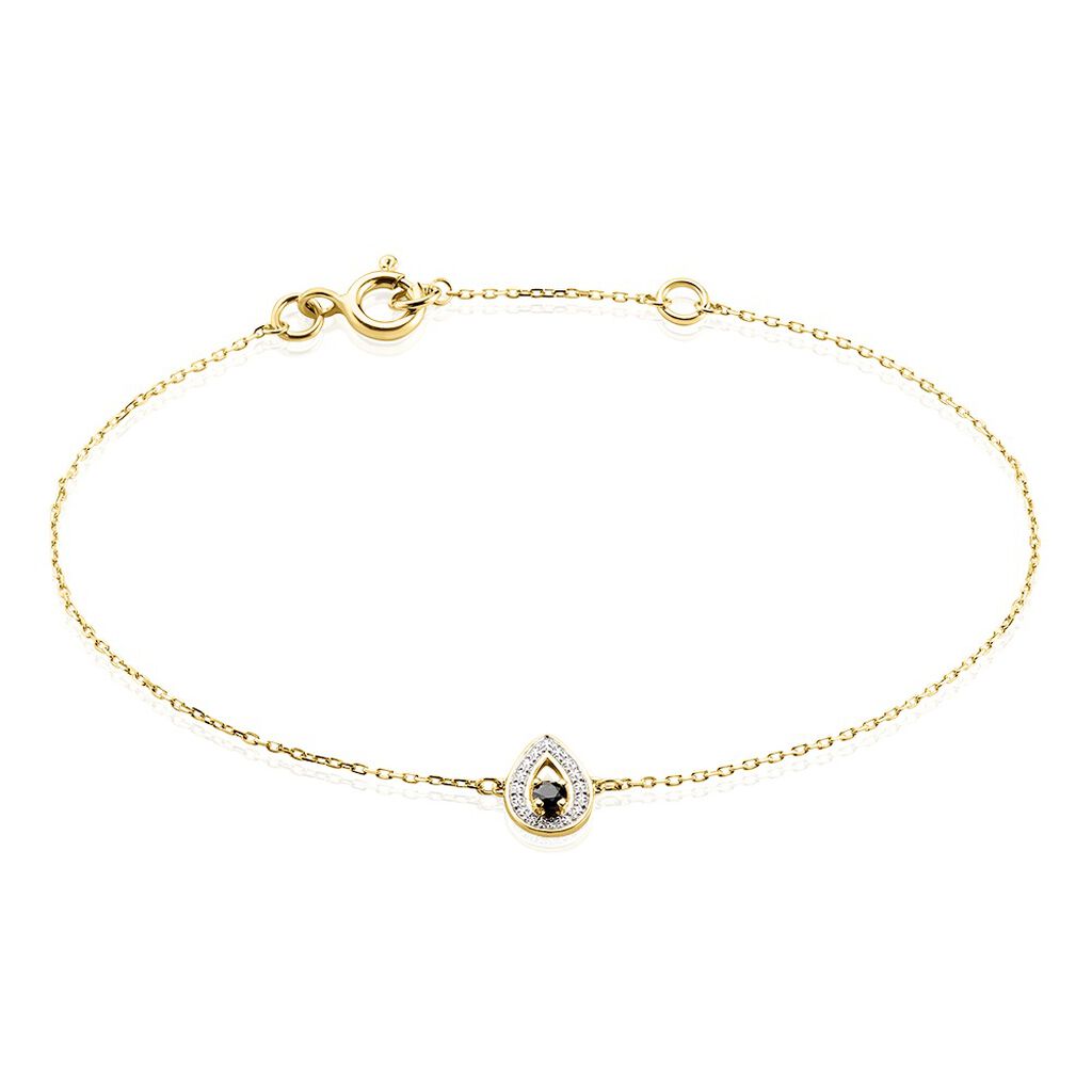 Bracelet Lareyna Or Bicolore Saphir - Bracelets Femme | Histoire d&rsquo;Or