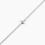 Bracelet Peyton Argent Blanc - Bracelets Femme | Histoire d&rsquo;Or