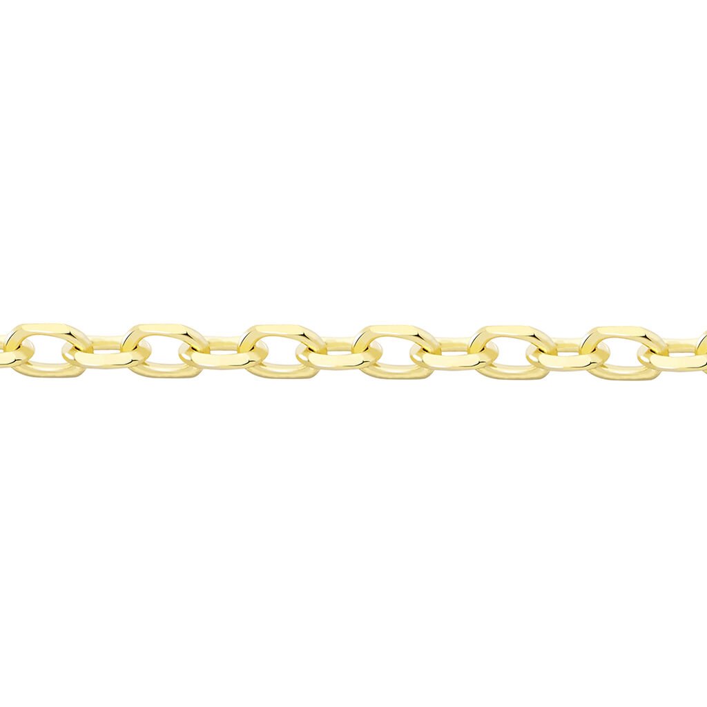 Chaîne Igoa Maille Forçat Diamantee Or Jaune - Chaines Enfant | Histoire d’Or