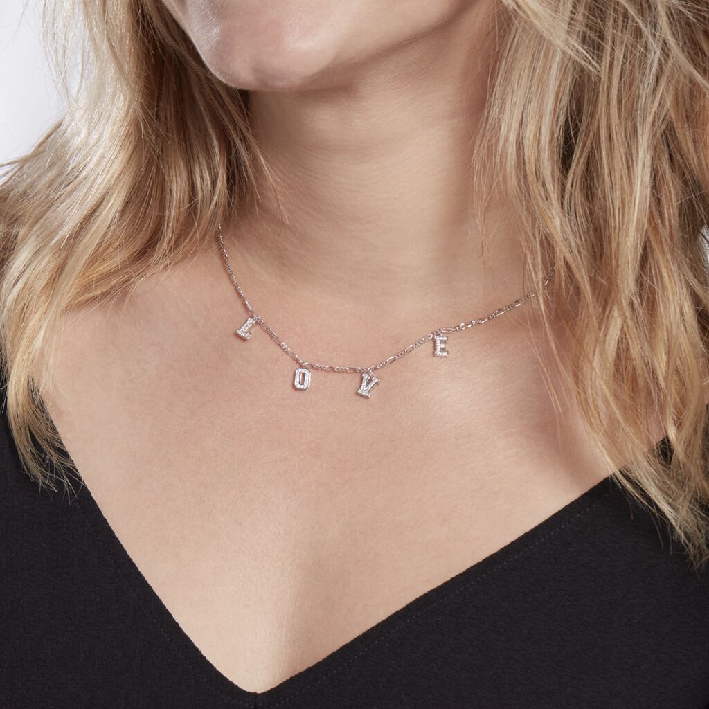 Collier Argent Cecilien Oxyde - Colliers Femme | Histoire d’Or