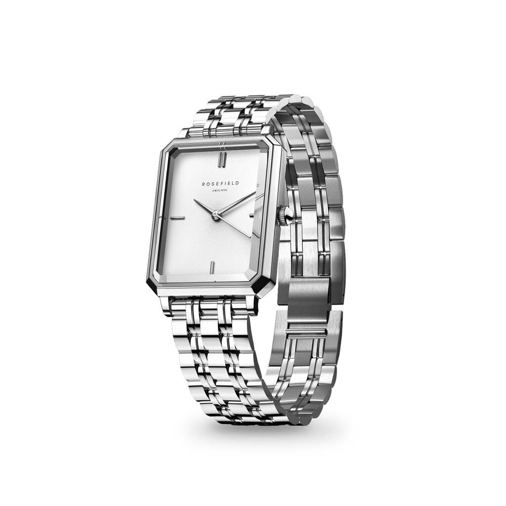 Montre Rosefield Octagon Xs Blanc - Id&eacute;es cadeaux Femme | Histoire d&rsquo;Or