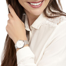 Montre Rosefield The Tribeca Blanc - Montres Femme | Histoire d’Or