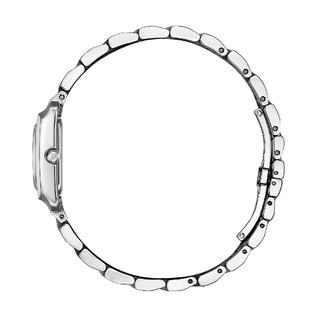 Montre Citizen Ladies Square Nacre Blanche - Montres Femme | Histoire d’Or