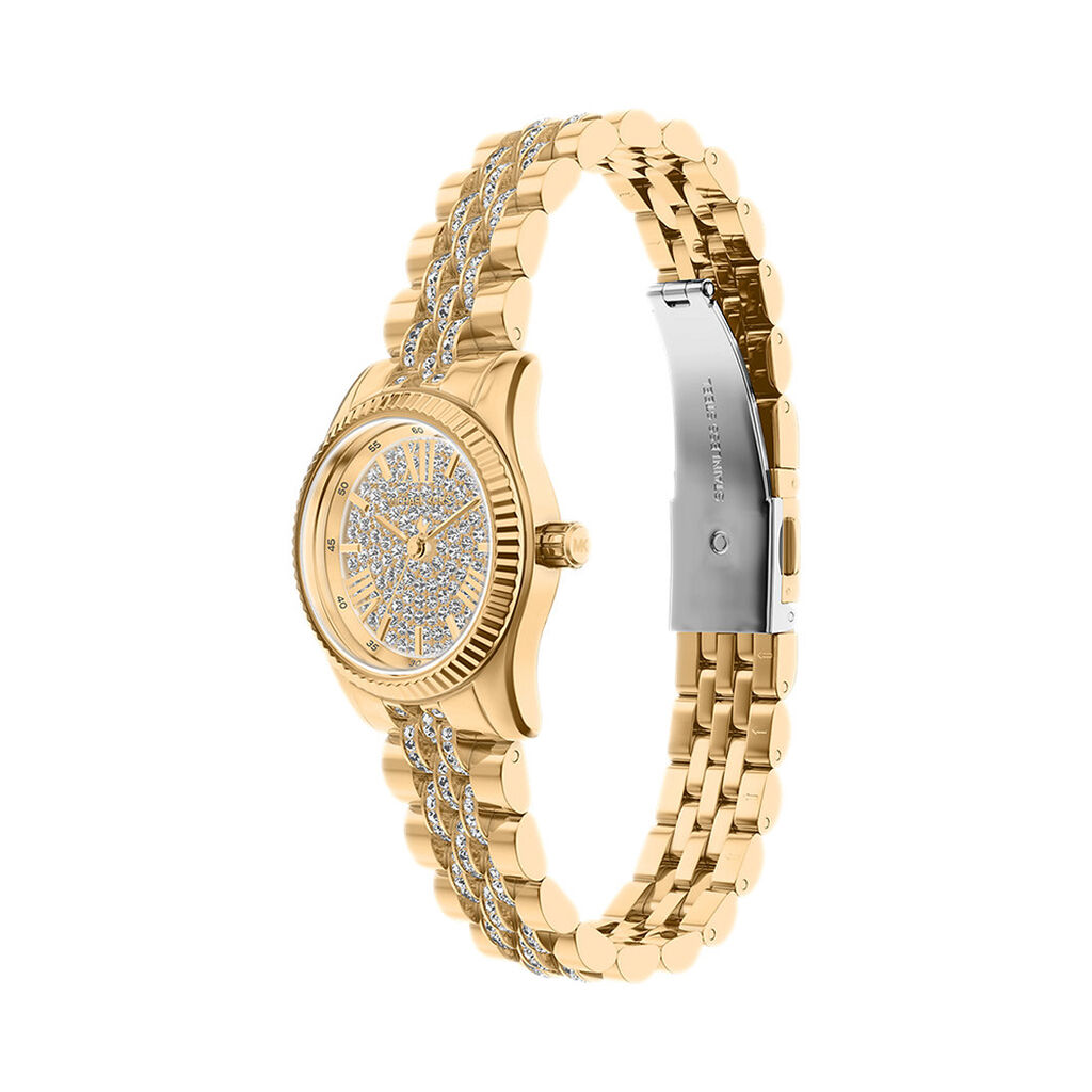 Montre Michael Kors Petite Lexington Champagne - Id&eacute;es cadeaux Femme | Histoire d&rsquo;Or