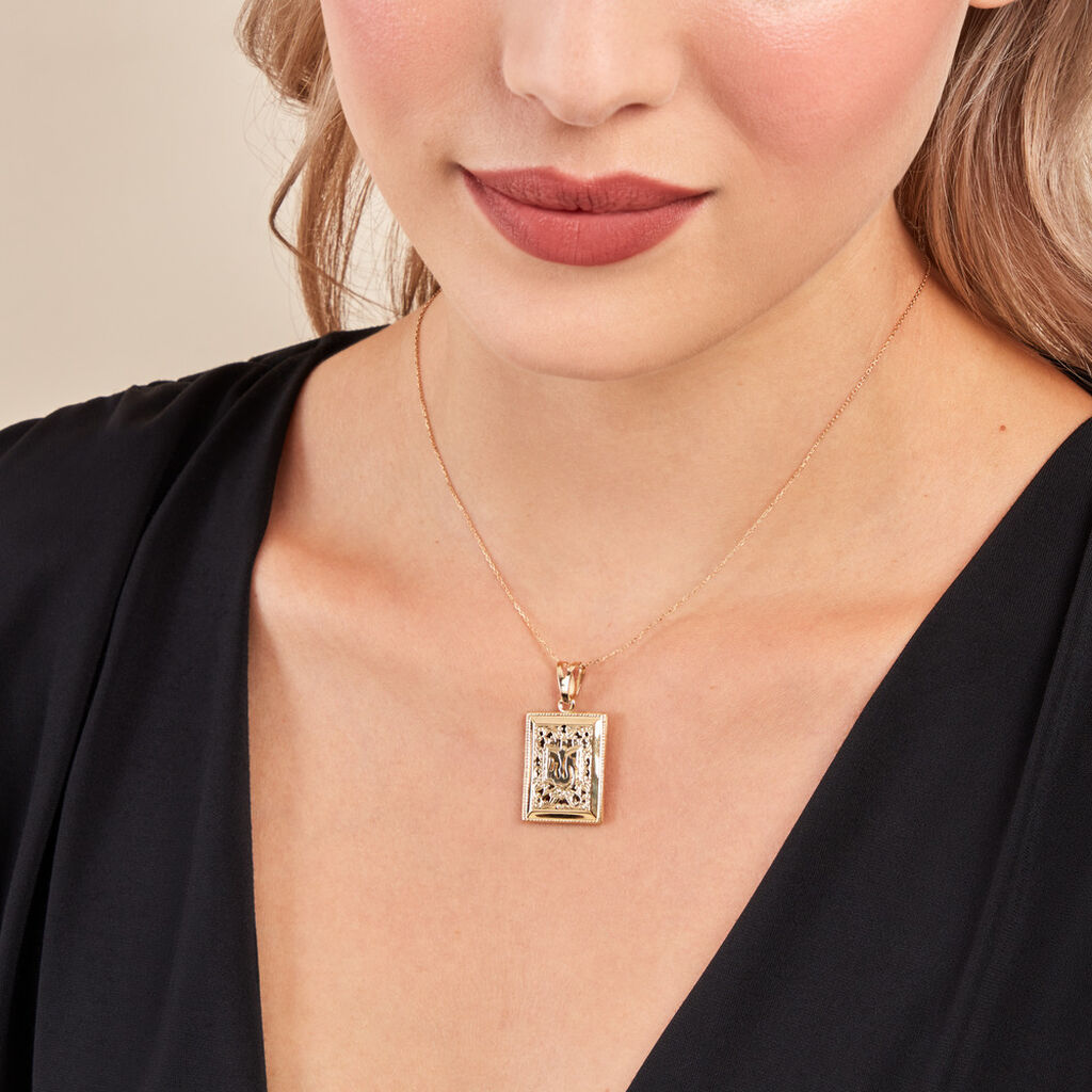 Pendentif Rahim Or Jaune - Pendentifs Famille | Histoire d’Or