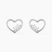 Boucles D'oreilles Puces Argent Blanc Shelan Oxydes De Zirconium - Boucles d'oreilles fantaisie Femme | Histoire d’Or