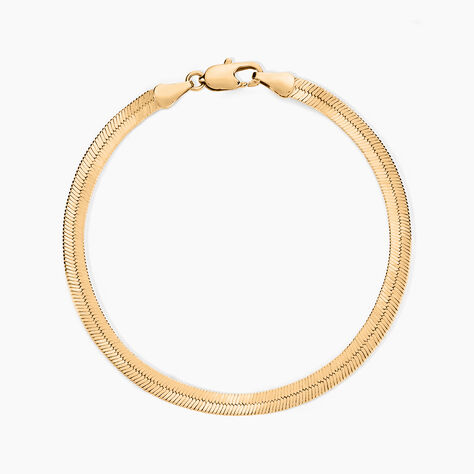 Bracelet Inger Plaqu&eacute; Or - Bracelets cha&icirc;ne Femme | Histoire d&rsquo;Or