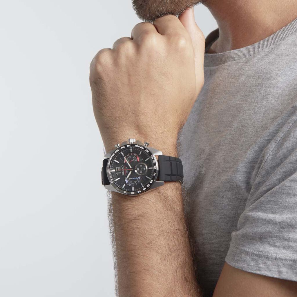 Montre Seiko Sport Noir - Montres Homme | Histoire d’Or