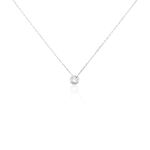 Collier Agota Or Blanc Diamant - Colliers Femme | Histoire d&rsquo;Or