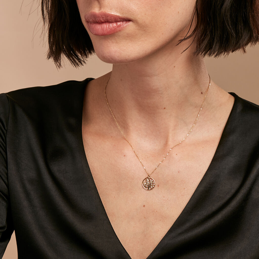Collier Dahlila Or Jaune - Colliers Femme | Histoire d’Or