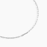 Cha&icirc;ne Havana Argent Blanc - Chaines Femme | Histoire d&rsquo;Or