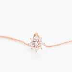Collier Lorraine Argent Rose Oxyde De Zirconium - Colliers fantaisie Femme | Histoire d&rsquo;Or