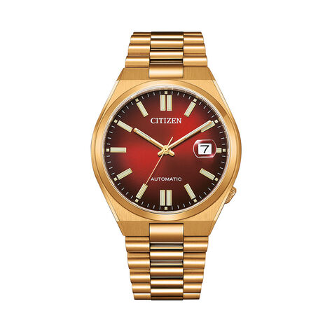 Montre Citizen Tsuyosa Nj0151 Rouge - Montres Homme | Histoire d&rsquo;Or