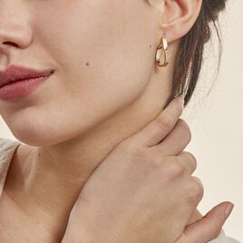 Créoles Silla Or Jaune - Boucles d'oreilles créoles Femme | Histoire d’Or