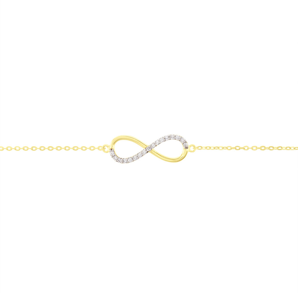 Bracelet Frankiska Or Jaune Oxyde De Zirconium - Bracelets Femme | Histoire d’Or