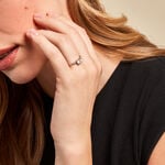 Bague Argent Blanc Kurt Oxyde De Zirconium - Bagues solitaires Femme | Histoire d&rsquo;Or