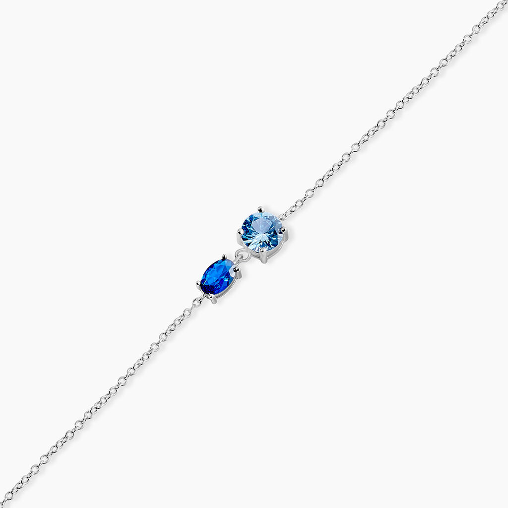 Bracelet Argent Blanc Brenna Oxydes De Zirconium - Bracelets Femme | Histoire d’Or