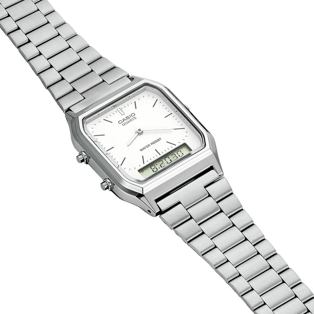 Montre Casio Collection Vintage Blanc - Montres Unisex | Histoire d&rsquo;Or