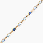 Bracelet Ilvaae Plaqu&eacute; Or Jaune Pierre De Synthese - Bracelets Femme | Histoire d&rsquo;Or