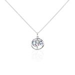 Collier Alive Argent Blanc Oxyde De Zirconium - Colliers fantaisie Femme | Histoire d&rsquo;Or