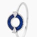 Bague Serafine Argent Blanc Lapis Lazuli Oxyde De Zirconium - Bagues solitaires Femme | Histoire d’Or