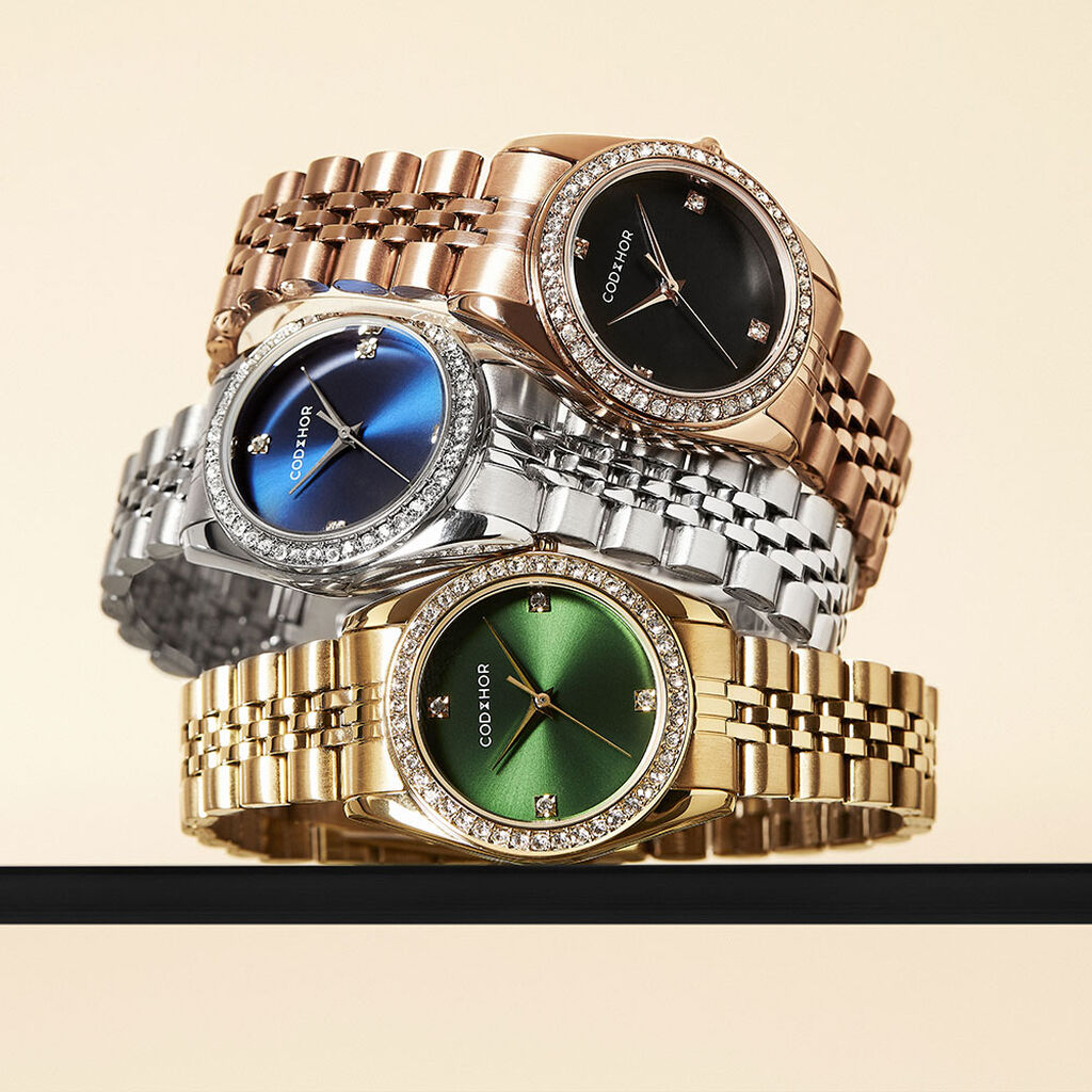 Montre Codhor Irina Noir - Montres Femme | Histoire d’Or