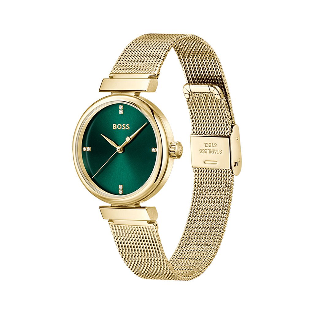 Montre Boss Rosehill Vert - Montres Femme | Histoire d&rsquo;Or