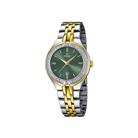 Montre Festina Mademoiselle Vert - Montres Femme | Histoire d&rsquo;Or