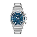 Montre Boss Candor Chrono Bleu - Id&eacute;es cadeaux Homme | Histoire d&rsquo;Or