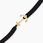 Bracelet Ancora Or Jaune - Bracelets cordon Homme | Histoire d&rsquo;Or