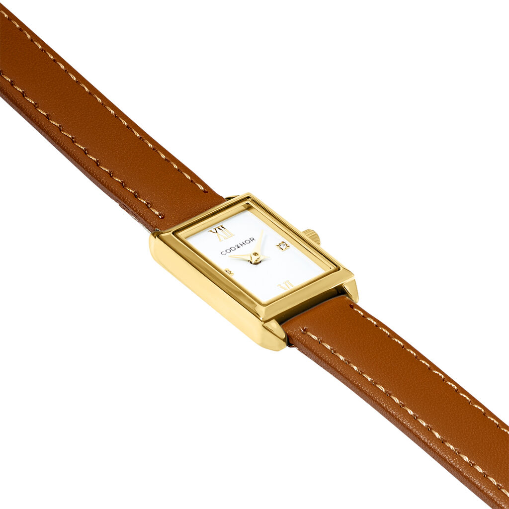 Montre Codhor Suzy Blanc - Montres Femme | Histoire d’Or